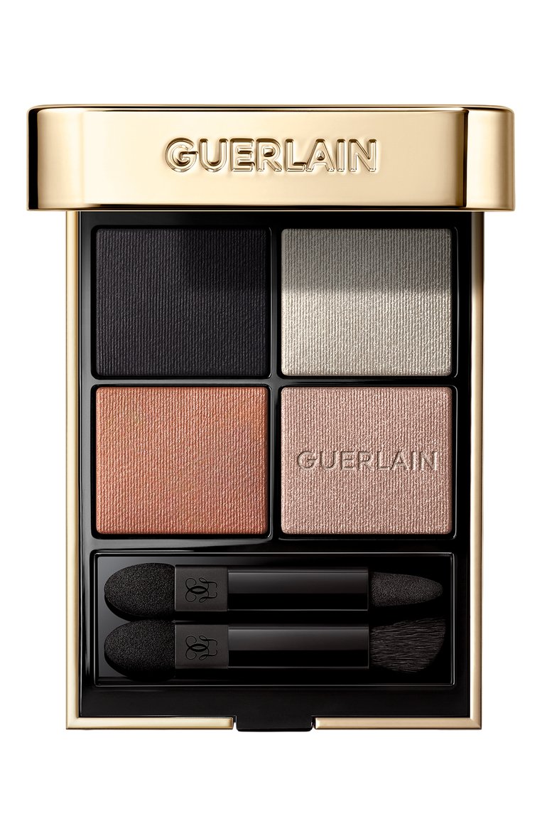 Тени для век ombres g, оттенок 011 царственная луна (4x1.5g) GUERLAIN  цвета, арт. G043655 | Фото 1 (Региональные ограничения белый список (Axapta Mercury): Не проставлено; Нос: Не проставлено; Тип продукта_макияж: Палетки; Финишное покрытие: Блестящий, Сатиновый)
