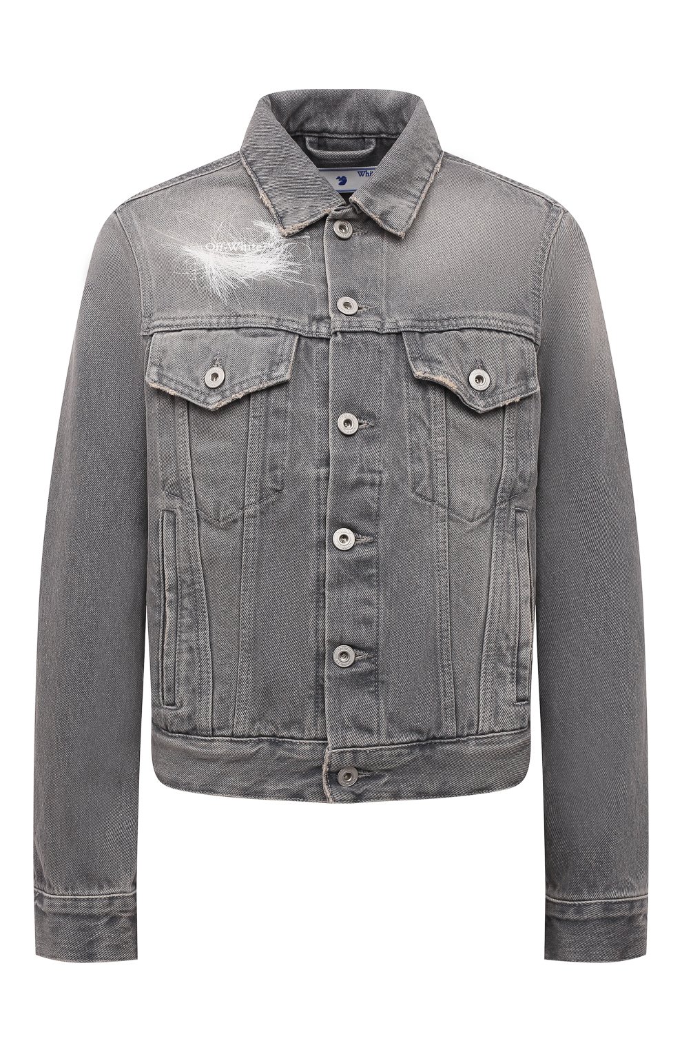 Джинсовая куртка OFF-WHITE, арт. 0WYE012F21DEN002, фото 1