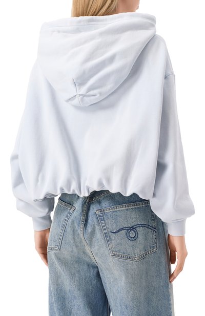 Хлопковое худи R13, арт. R13WK215-001BE, фото 4