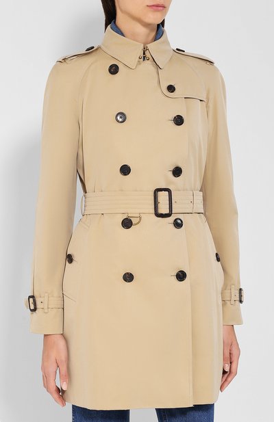 Двубортный тренч с поясом BURBERRY, арт. 3900848, фото 3