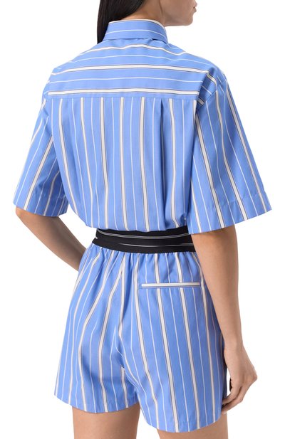 Хлопковая рубашка MSGM, арт. 3841MDE18/257117, фото 4