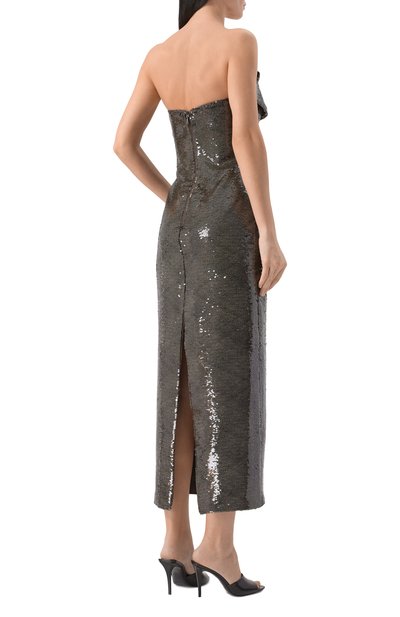 Платье с отделкой пайетками SASHA KIM, арт. SK-00001777, фото 3