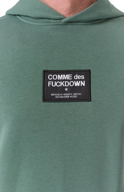 Хлопковое худи COMME DES FUCKDOWN, арт. CFABM01525, фото 5