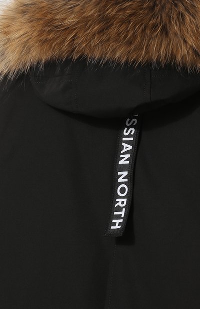 Пуховая парка mir-1 с меховой отделкой капюшона ARCTIC EXPLORER, арт. MIR_BLK, фото 5