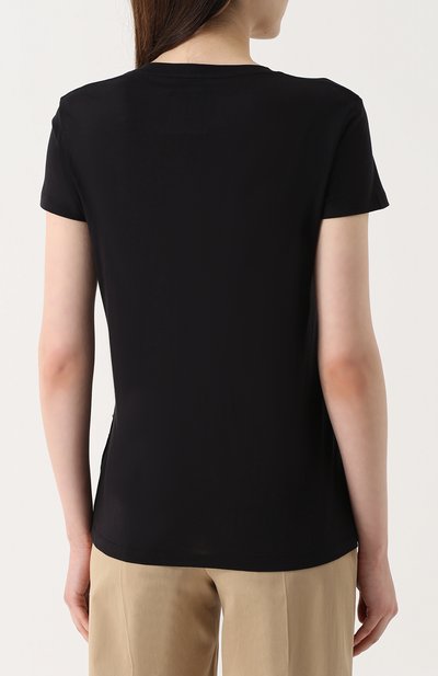 Футболка прямого кроя с заклепками VALENTINO, арт. NB3MG02Z/2QJ, фото 4