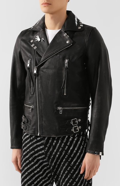 Кожаная куртка DIESEL, арт. 00S3AJ/0CAXK, фото 3