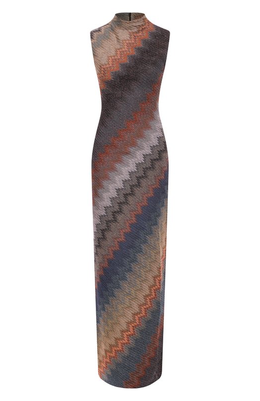 Платье из вискозы Missoni DS25WG25/BR012K Разноцветный DS25WG25/BR012K