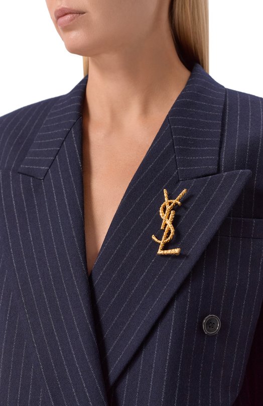 Брошь Saint Laurent 840195/Y1500 Золотой  840195/Y1500 Фото 2