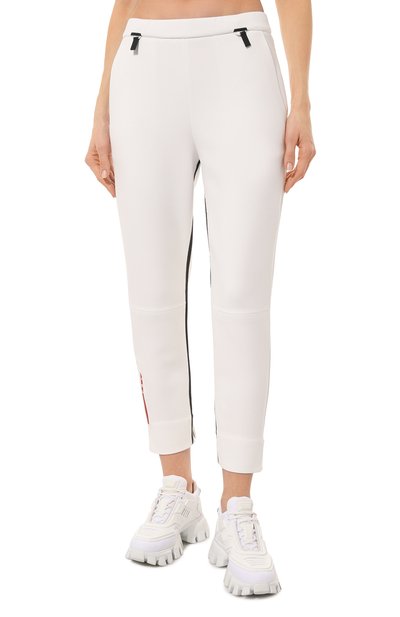 Брюки prada linea rossa PRADA белого цвета по цене 135000 руб., арт. 132333-1YUN-F0009-202, фото 3 Брюки prada linea rossa PRADA, арт. 132333-1YUN-F0009-202, фото 3