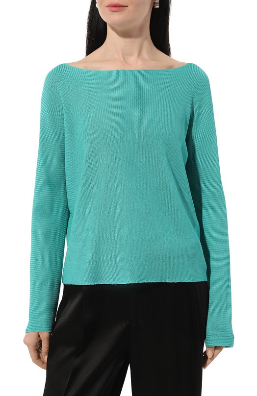Пуловер из вискозы Giorgio Armani 3DAM10/AM33Z Зелёный  3DAM10/AM33Z Фото 3