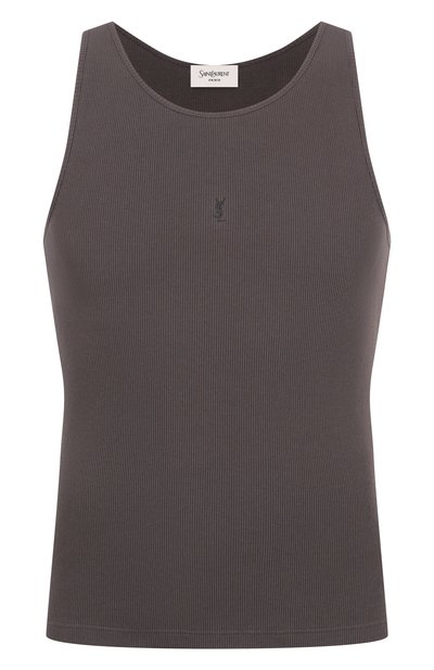 Мужская хлопковая майка SAINT LAURENT, арт. 818532/Y37EC