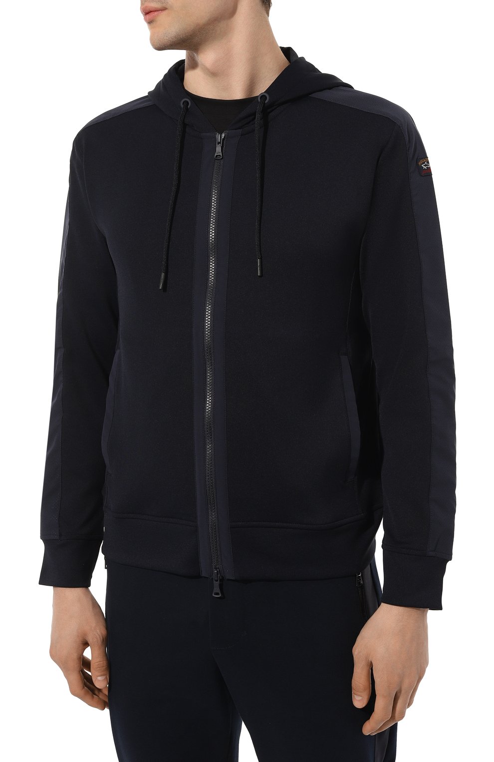 Толстовка PAUL&SHARK темно-синего цвета по цене 41850 руб., арт. 23411889, фото 3 Толстовка PAUL&SHARK, арт. 23411889, фото 3