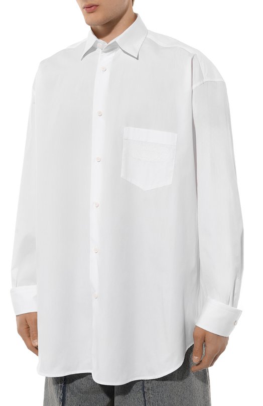 Хлопковая рубашка VETEMENTS 5