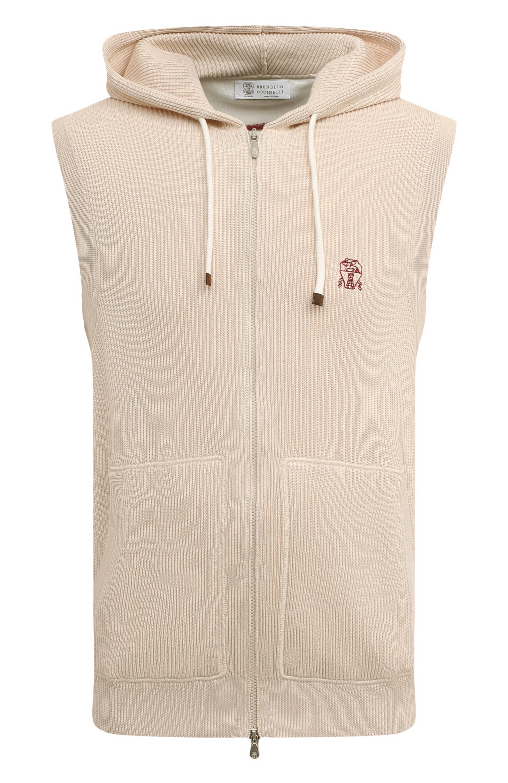 Хлопковый жилет BRUNELLO CUCINELLI, арт. M2920B2308, фото 1