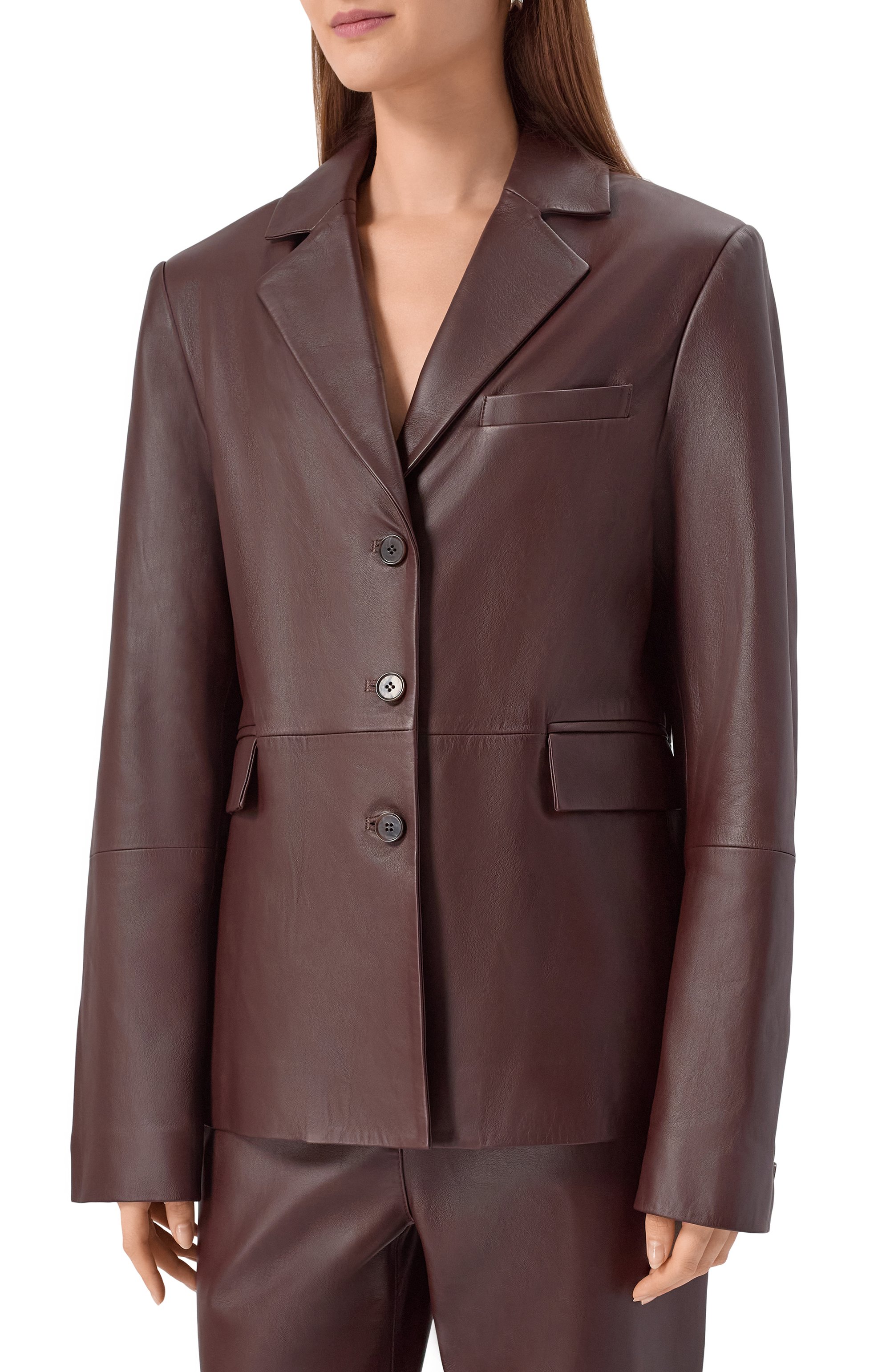 Кожаный жакет LOULOU DE SAISON, арт. ALD0 LDS, фото 3