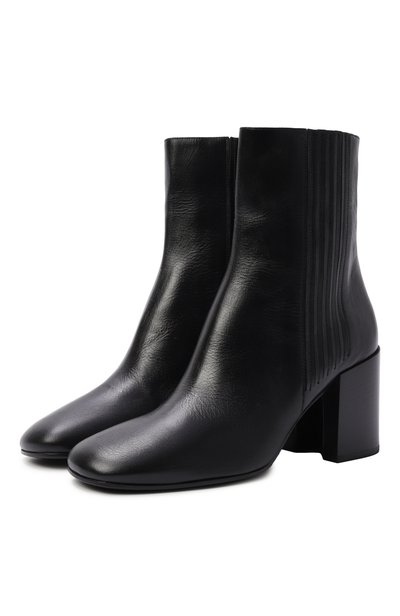 Женские кожаные ботильоны DRIES VAN NOTEN, арт. 262-131713/0103