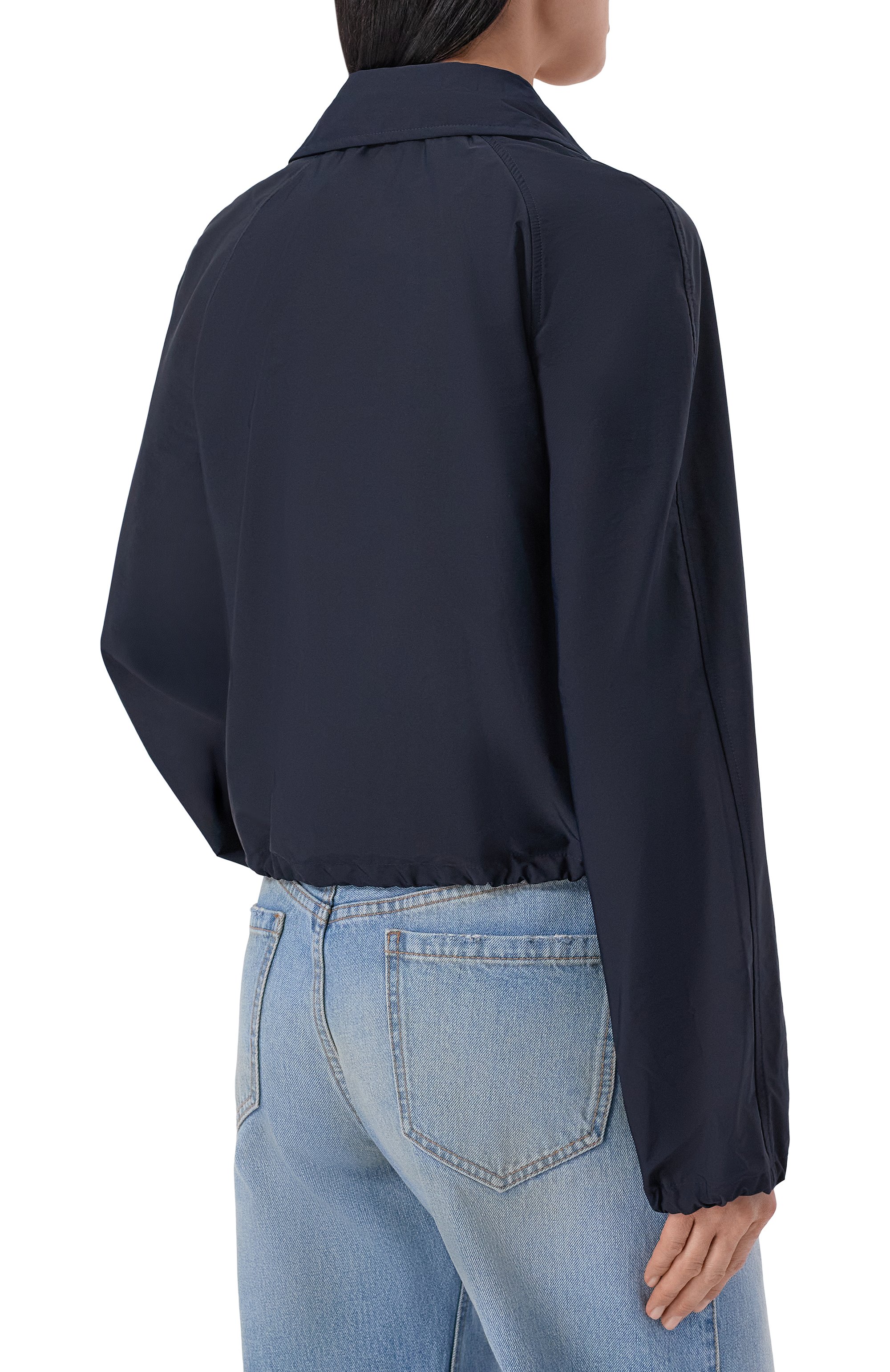 Ветровка BURBERRY синего цвета по цене 153000 руб., арт. 8116110, фото 6 Ветровка BURBERRY, арт. 8116110, фото 6