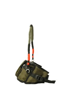 Мужская поясная сумка invicta DSQUARED2 хаки цвета, арт. BBM0073/16806815 | Фото 4 (Ремень/цепочка: На ремешке; Драгоценные камни: Проставлено; Материал сплава: Проставлено; Размер: small; Материал: Текстиль; Случай: Повседневный; Стили: Спорт-шик)