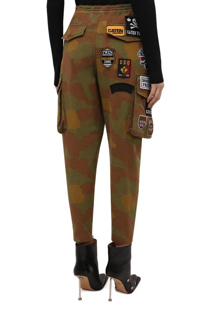 Хлопковые брюки DSQUARED2, арт. S75KB0249/S49605, фото 4