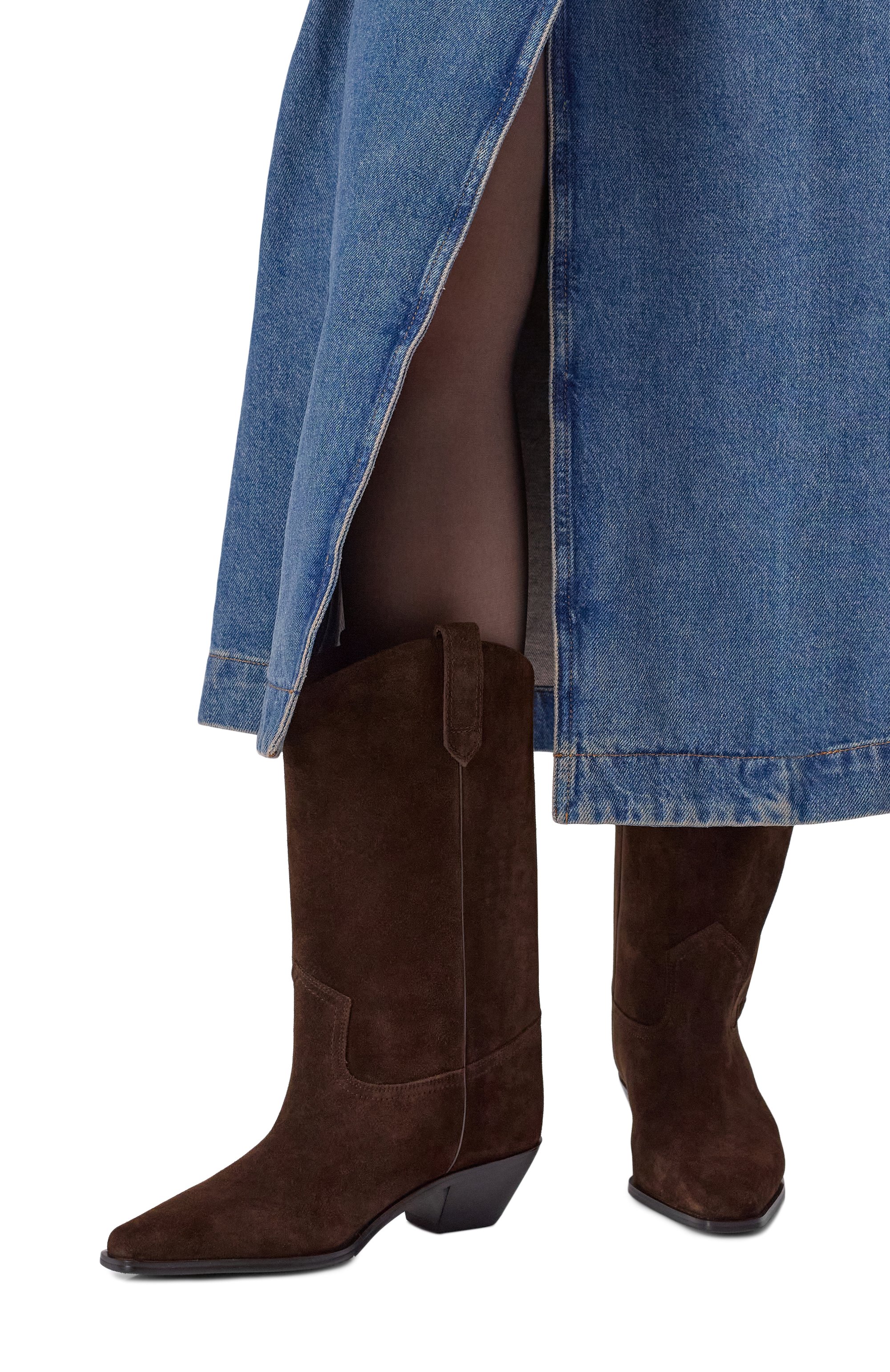 Замшевые казаки 12 STOREEZ, арт. 133719, фото 2