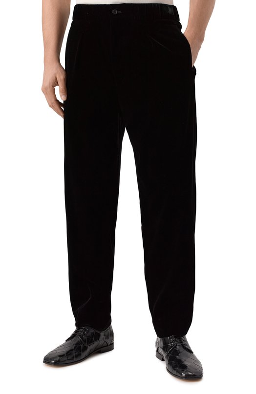 Брюки из вискозы Giorgio Armani GM000576/TE10046 Чёрный  GM000576/TE10046 Фото 3