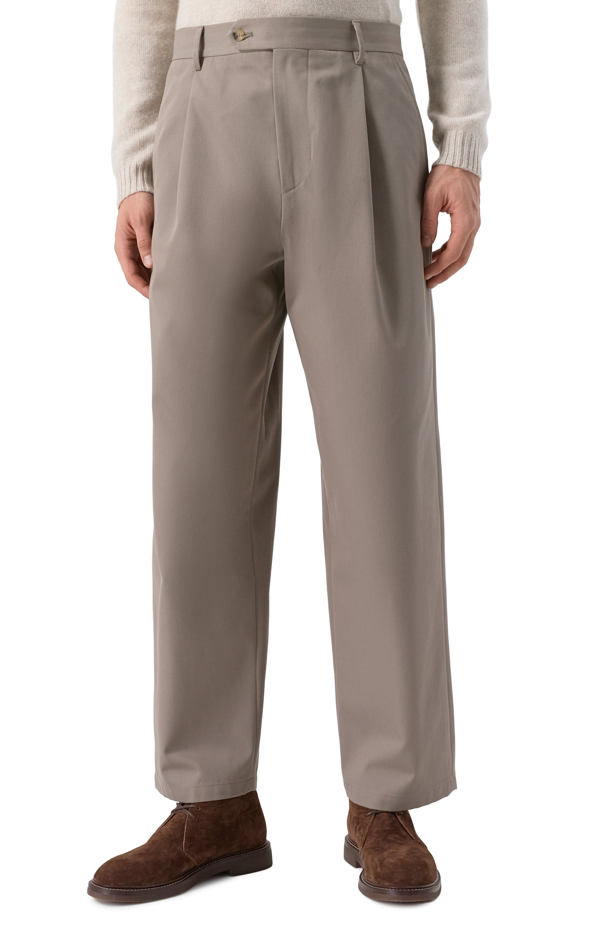 Брюки MOSCHINO серого цвета по цене 59950 руб., арт. A0331/0213, фото 3 Брюки MOSCHINO, арт. A0331/0213, фото 3