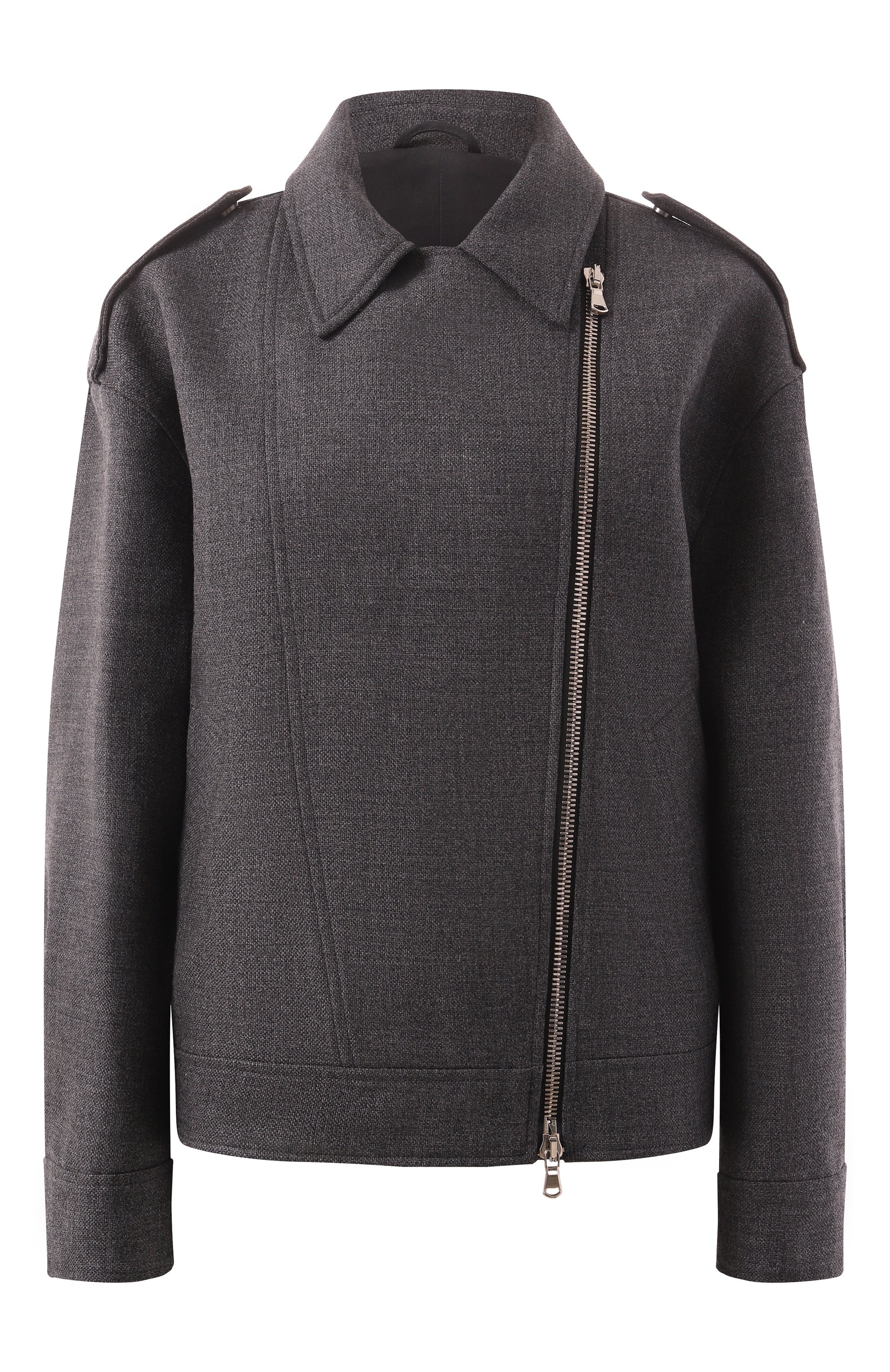 Шерстяная куртка BRUNELLO CUCINELLI темно-серого цвета по цене 351500 руб., арт. MD5737991P, фото 1 Шерстяная куртка BRUNELLO CUCINELLI, арт. MD5737991P, фото 1