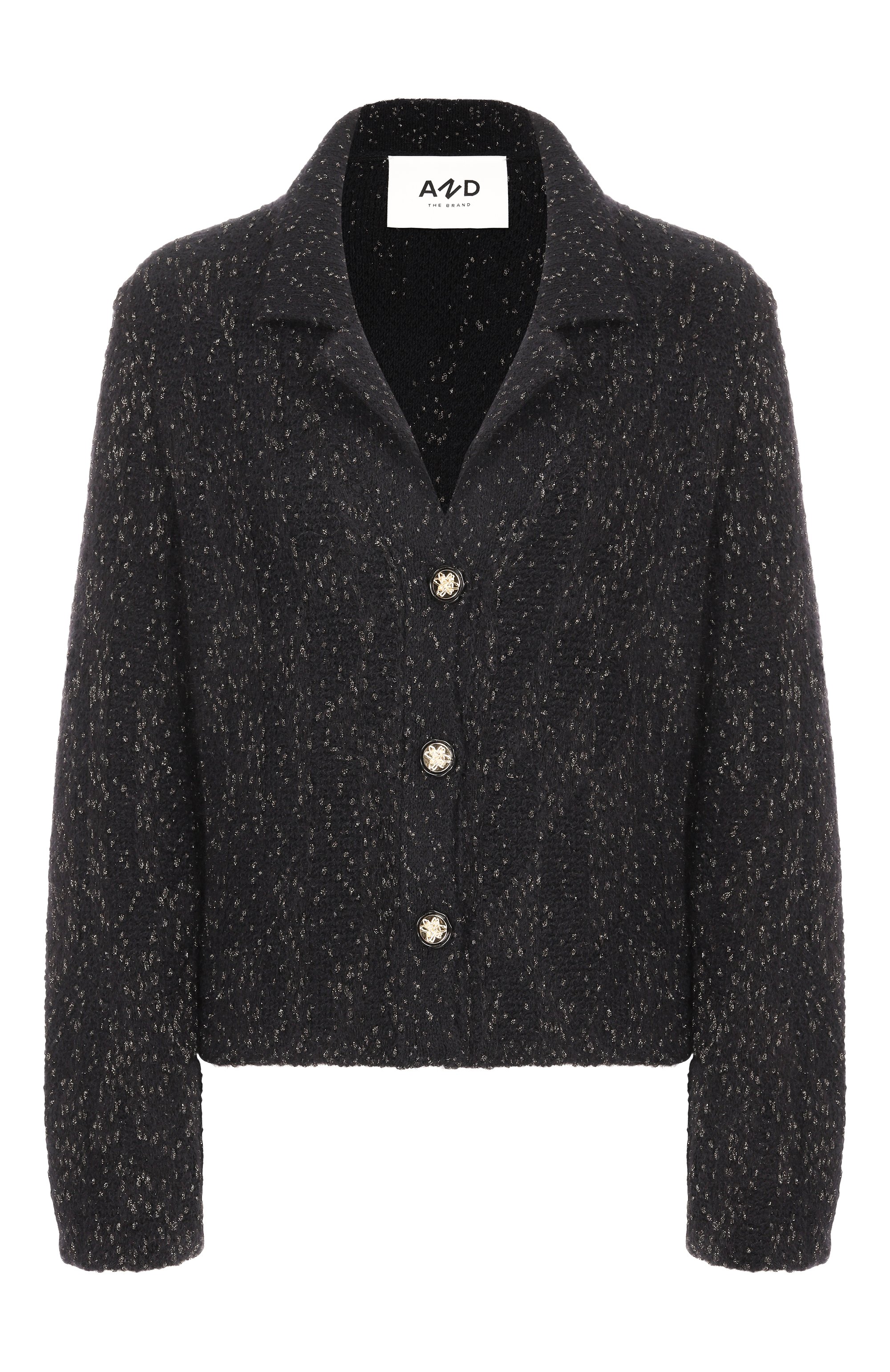 Жакет из шерсти и хлопка AND THE BRAND, арт. W26-JT027-0702-900, фото 1