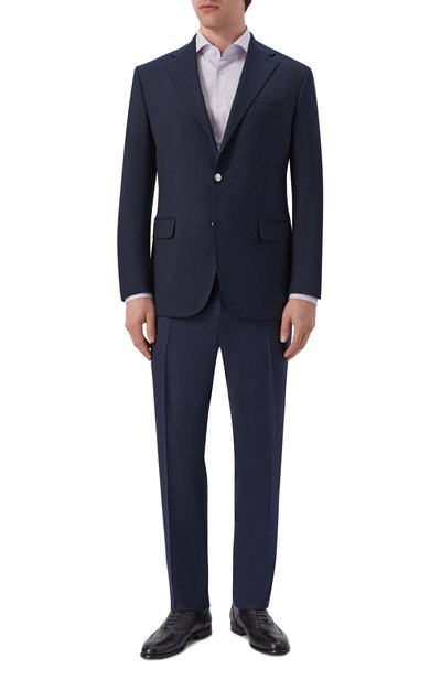 Мужская сорочка из хлопка и лиоцелла BOSS, арт. 50561659