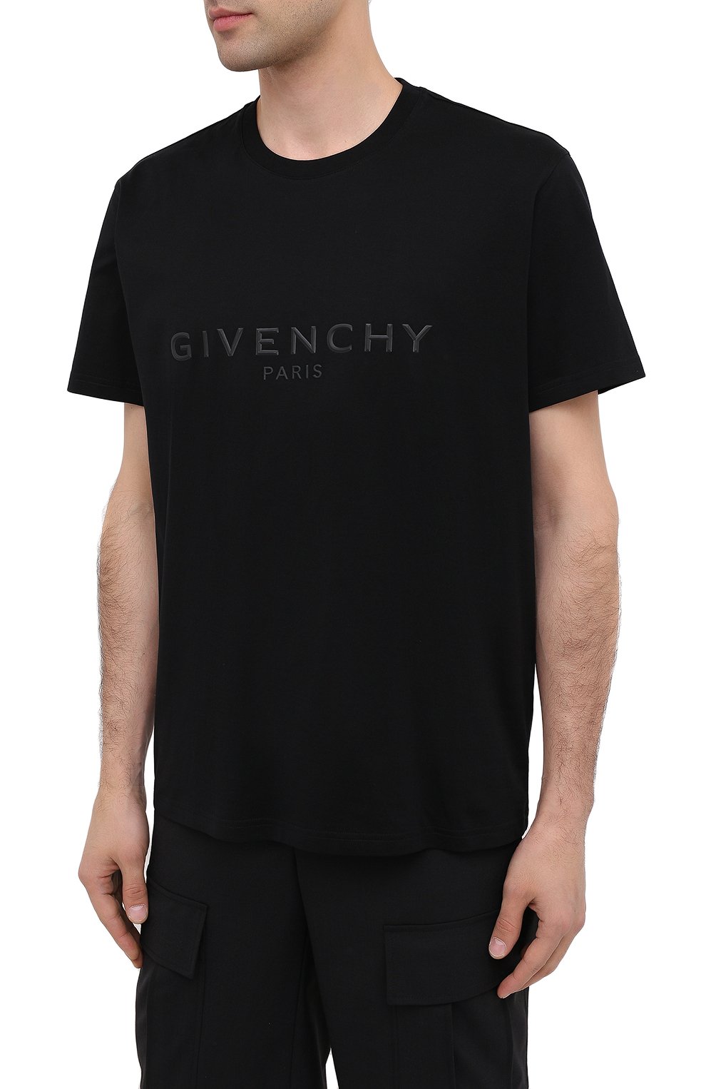 Хлопковая футболка GIVENCHY, арт. BM70YN3002, фото 3