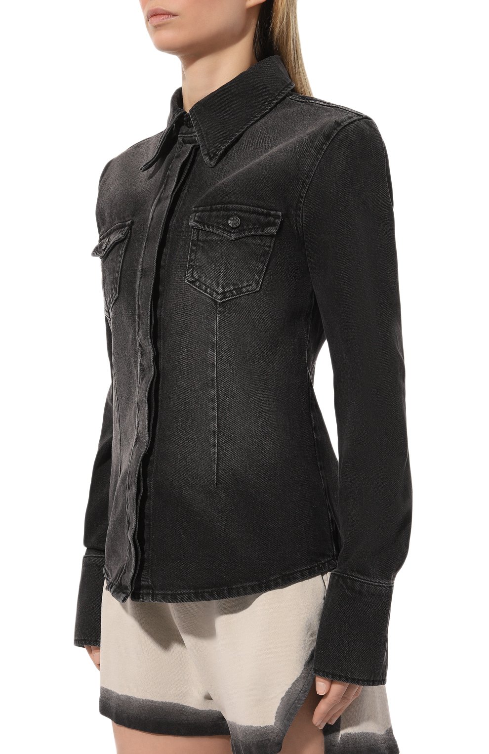 Джинсовая рубашка ELLYME, арт. 00018, фото 3