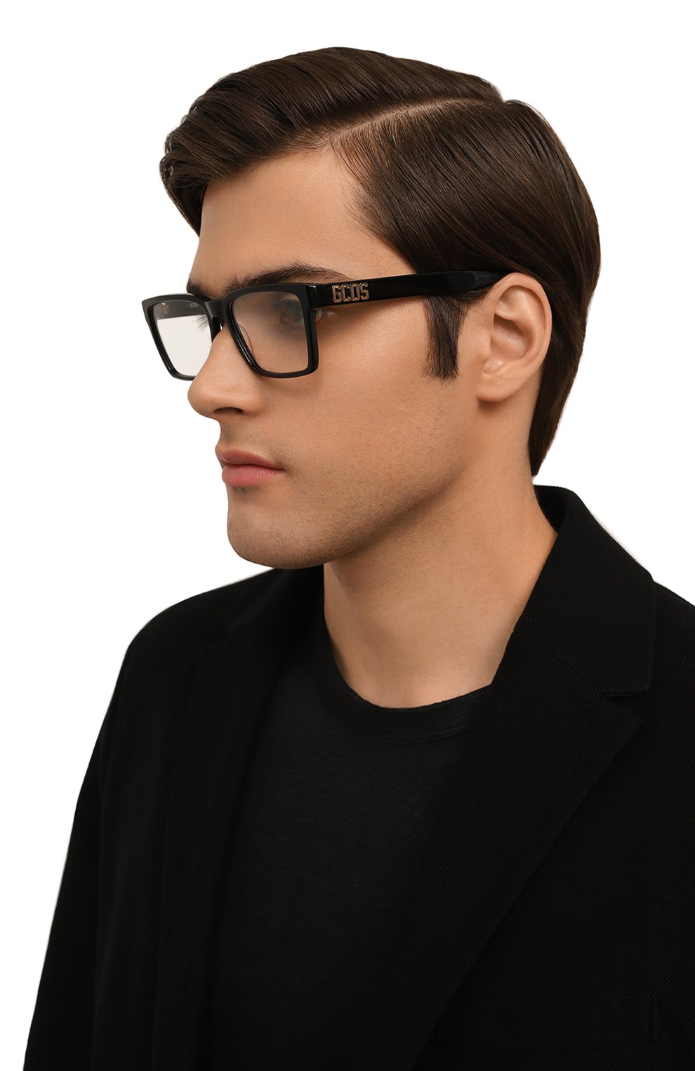 Оправа GCDS черного цвета по цене 14900 руб., арт. GD5033 001, фото 3 Оправа GCDS, арт. GD5033 001, фото 3