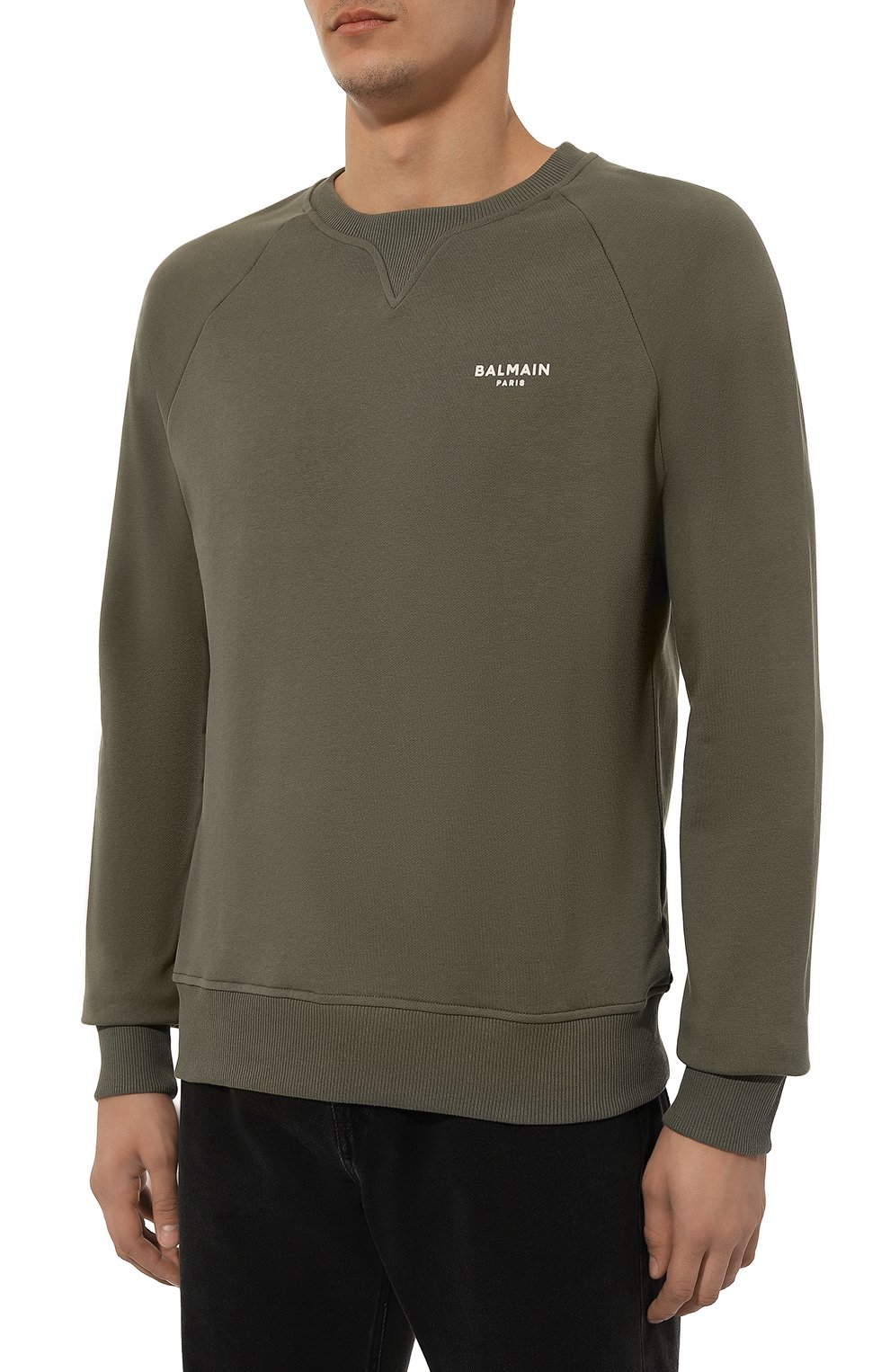Хлопковый свитшот BALMAIN, арт. DH1JQ005/BB04, фото 3