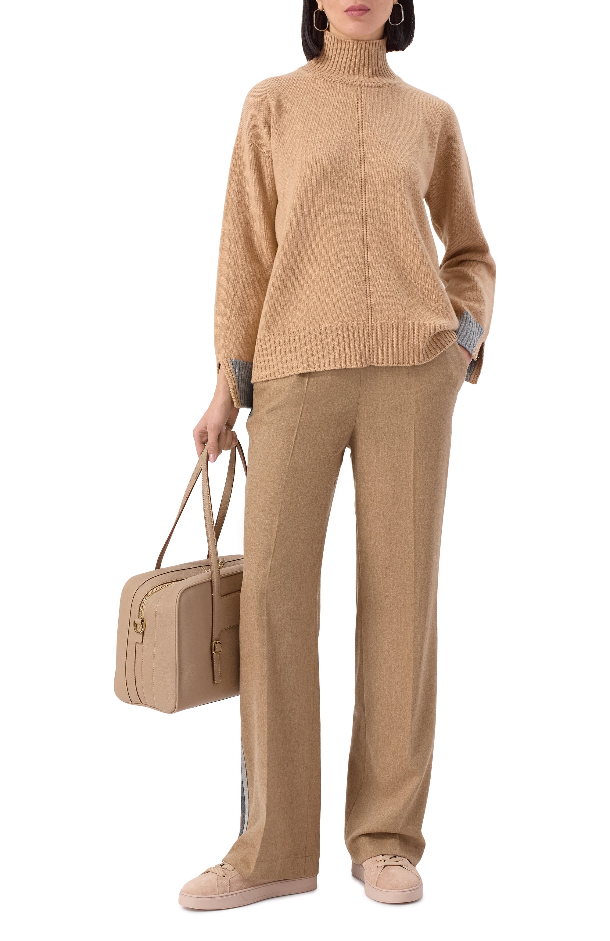 Шерстяные брюки LORENA ANTONIAZZI, арт. PA23A/4010, фото 2