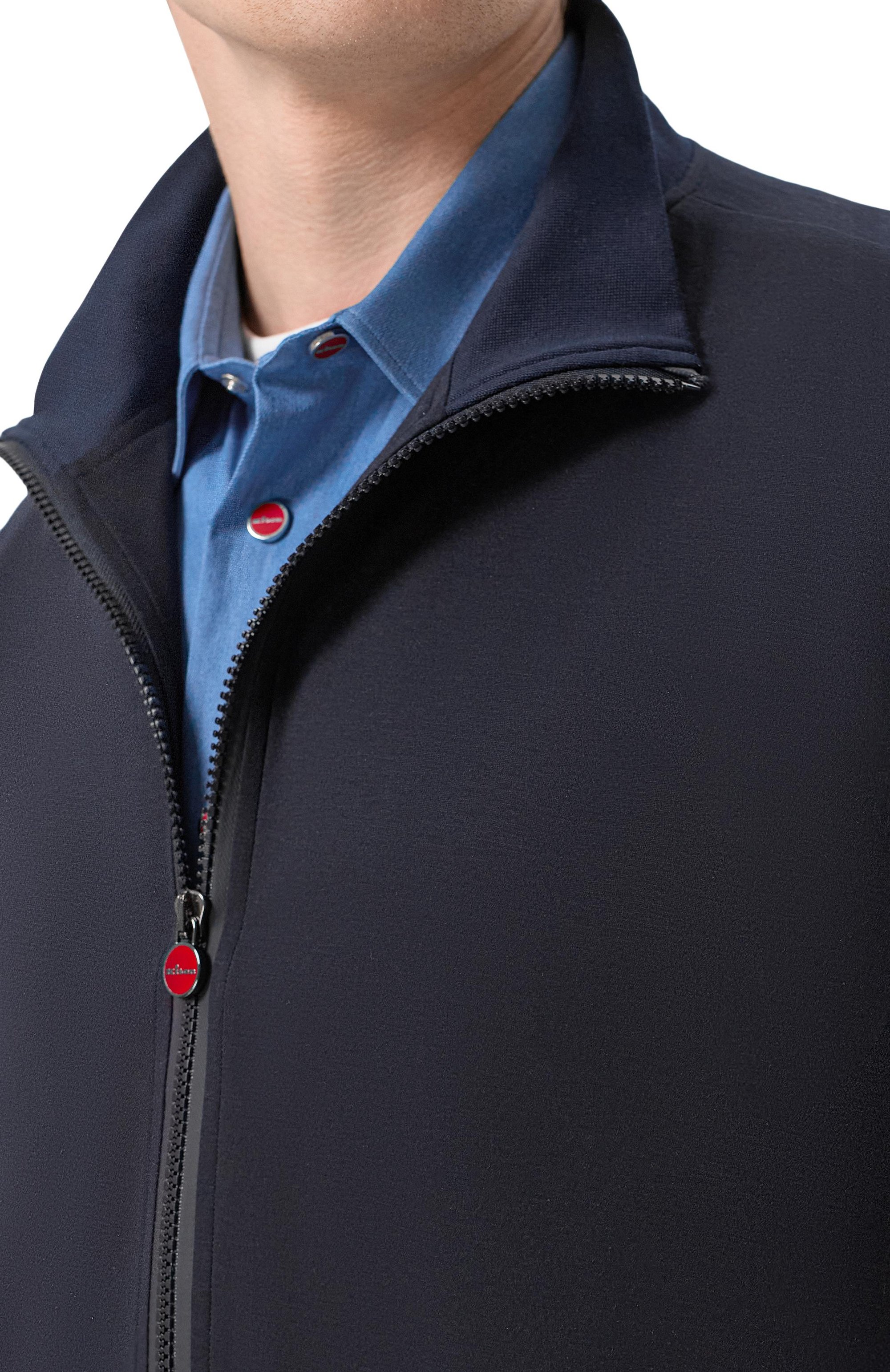 Хлопковая толстовка KITON темно-синего цвета по цене 79950 руб., арт. UMC032K06R4911_5XL-8XL, фото 5 Хлопковая толстовка KITON, арт. UMC032K06R4911_5XL-8XL, фото 5