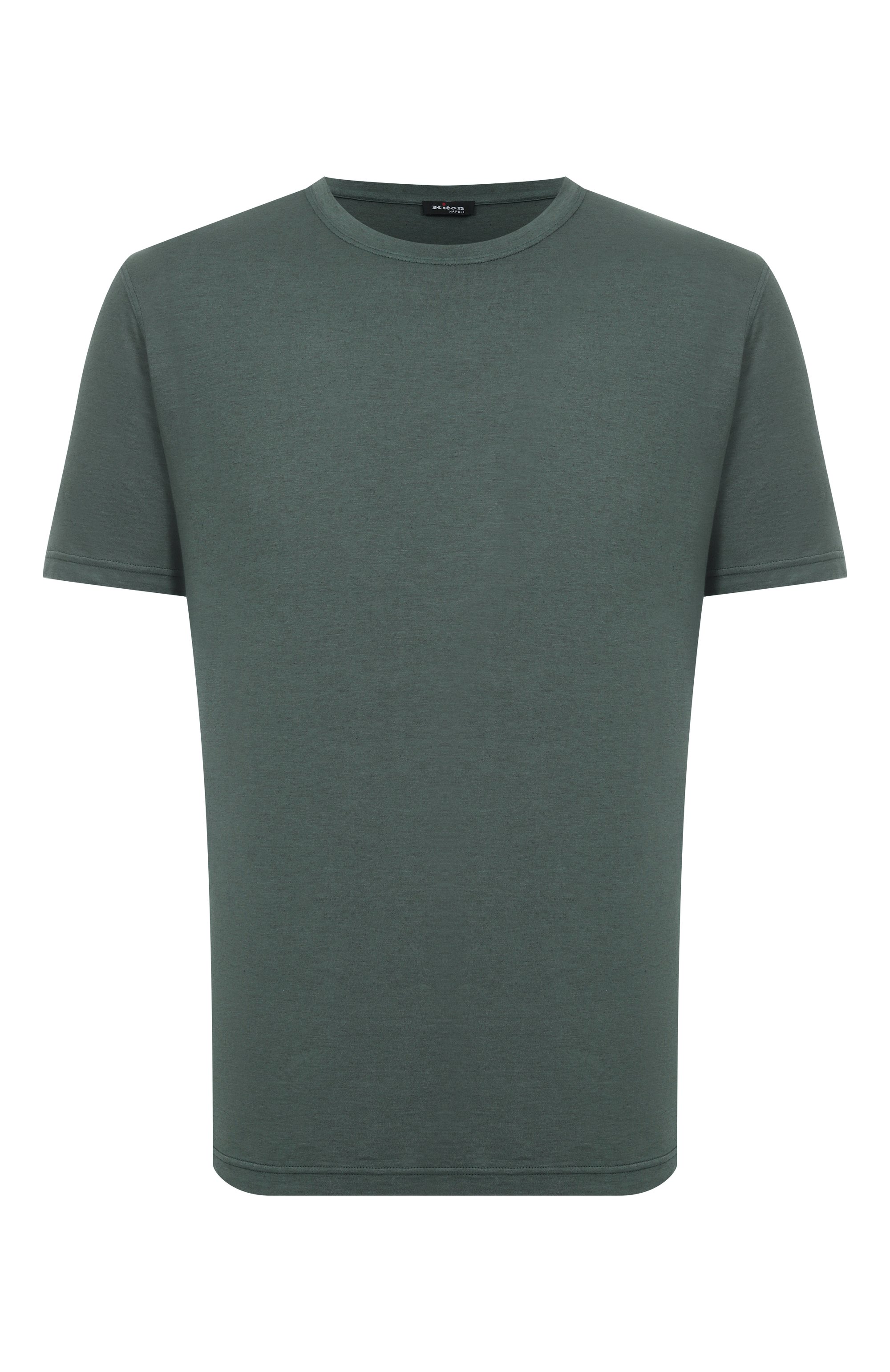 Футболка из хлопка и кашемира KITON, арт. UMK073411, фото 1