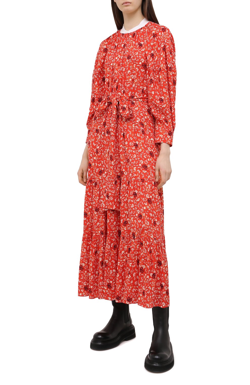 Платье из вискозы CHLOÉ, арт. CHC21SR002331, фото 3