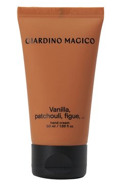 Питательный крем для рук vanilla, patchouli, figue (50ml) GIARDINO MAGICO бесцветного цвета, арт. 4640200324399 | Фото 1 (Назначение: Для рук; Региональные ограничения белый список (Axapta Mercury): Не проставлено; Нос: Не проставлено; Тип продукта: Кремы)