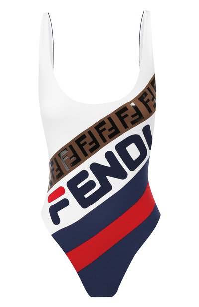 Женский слитный купальник FENDI, арт. FXB925 A6JS