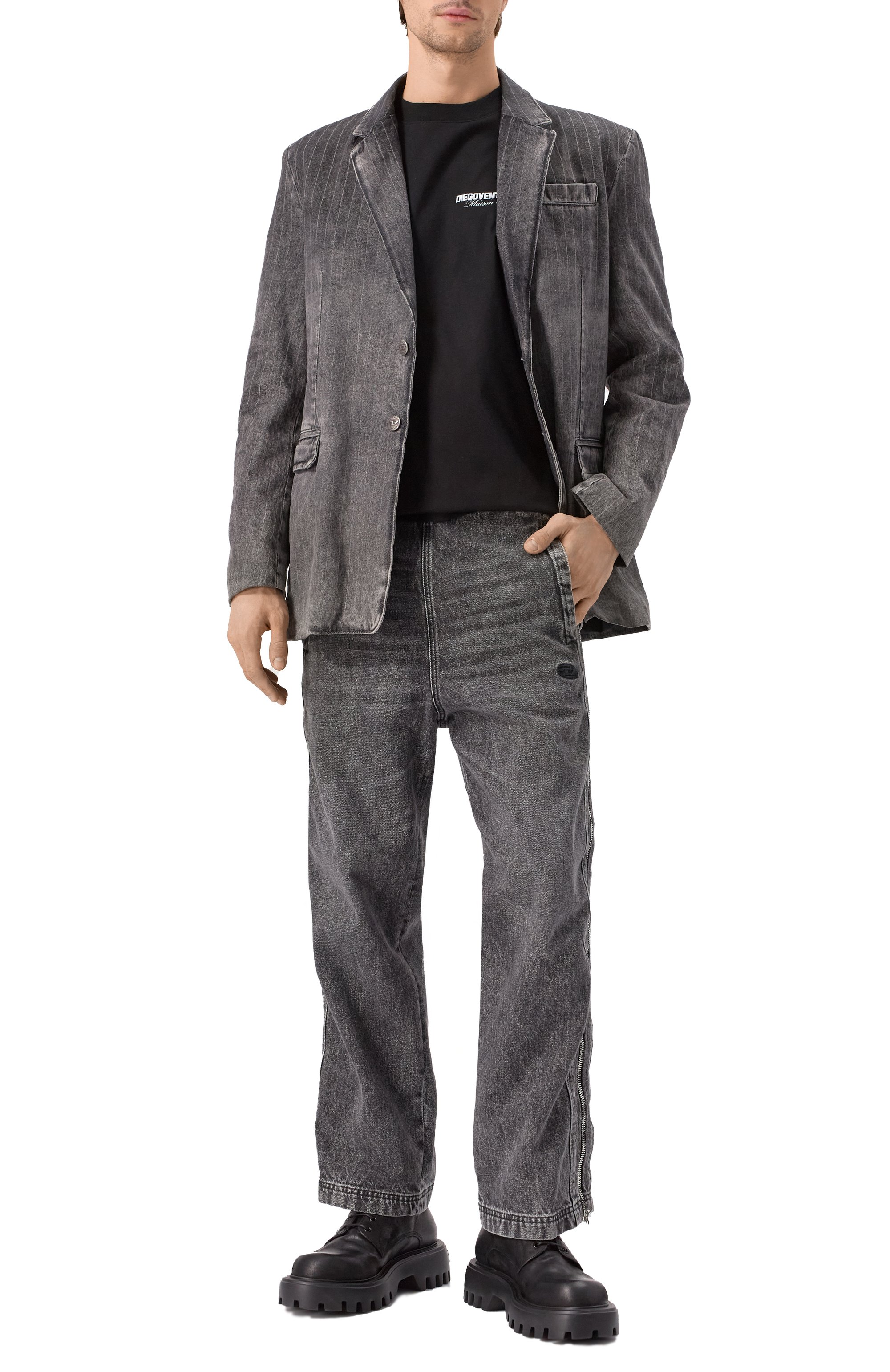 Джинсовая куртка DIESEL, арт. A16250/0ABCU, фото 2