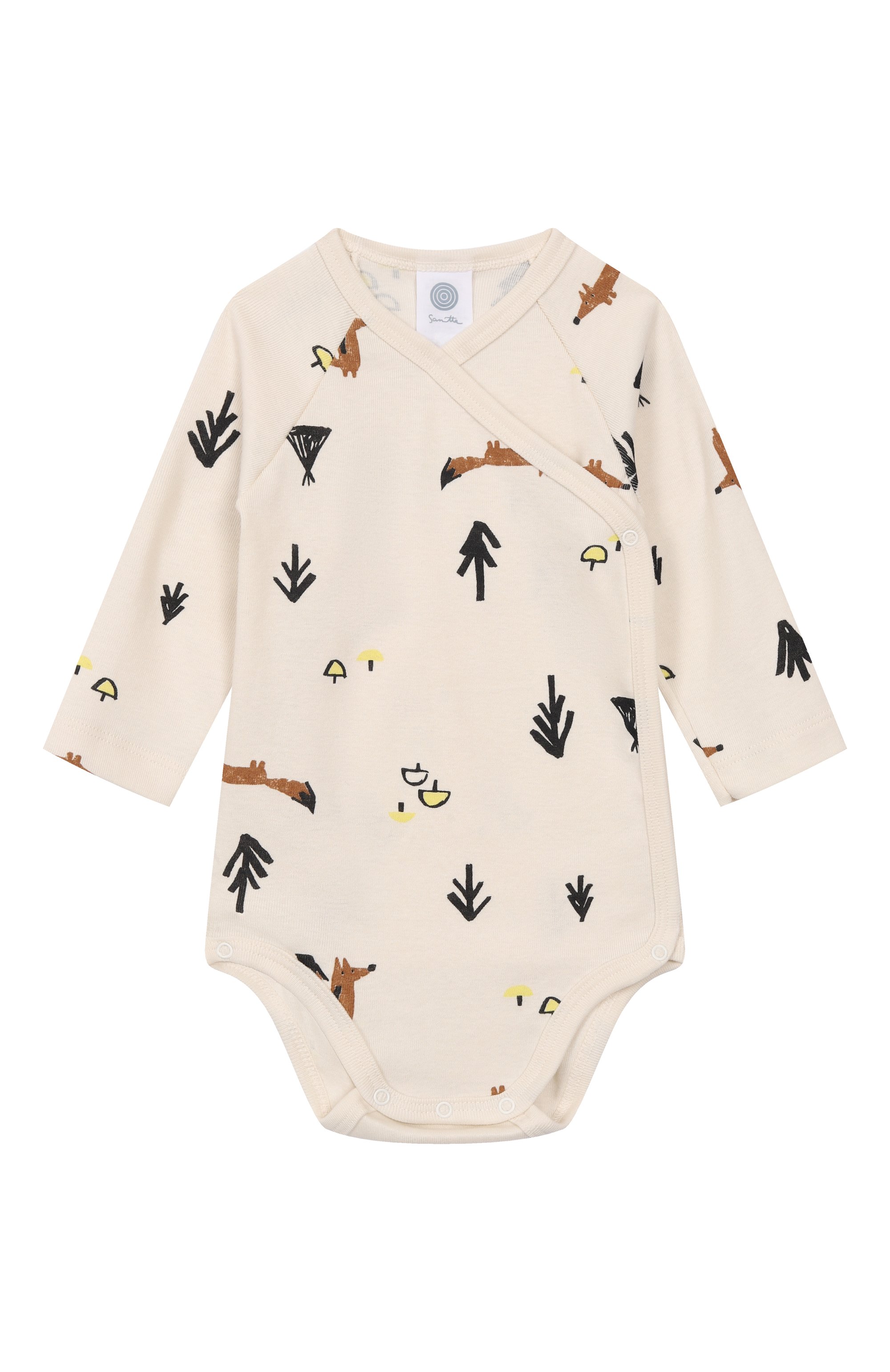 Хлопковое боди SANETTA, арт. 324799, фото 1