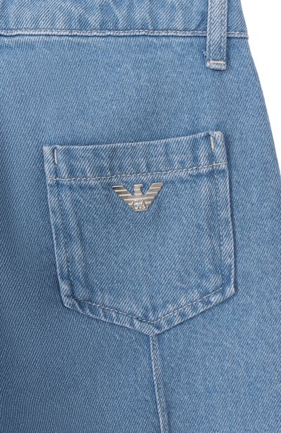 Джинсы EMPORIO ARMANI голубого цвета по цене 23300 руб., арт. EG000558/AF21778, фото 3 Джинсы EMPORIO ARMANI, арт. EG000558/AF21778, фото 3
