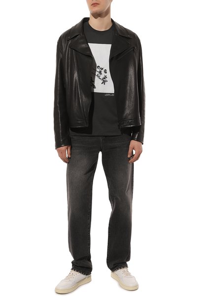 Хлопковая футболка bryce crew AG ADRIANO GOLDSCHMIED, арт. 70240LXYP/ATINKS, фото 2