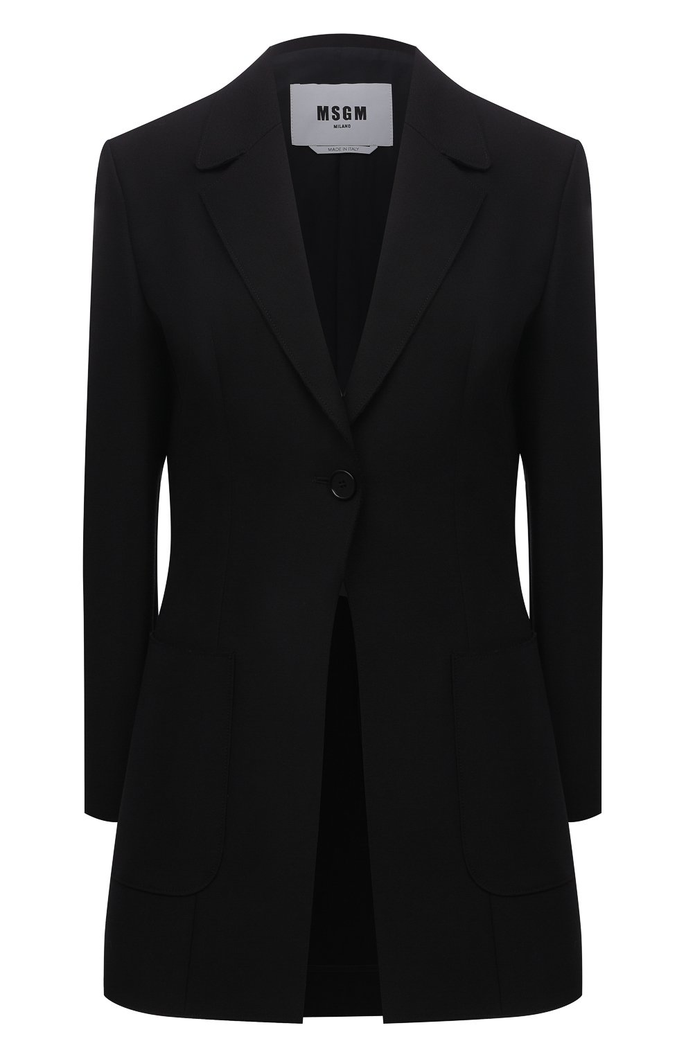 Жакет MSGM черного цвета по цене 62750 руб., арт. 3141MDG11 217602, фото 1 Жакет MSGM, арт. 3141MDG11 217602, фото 1