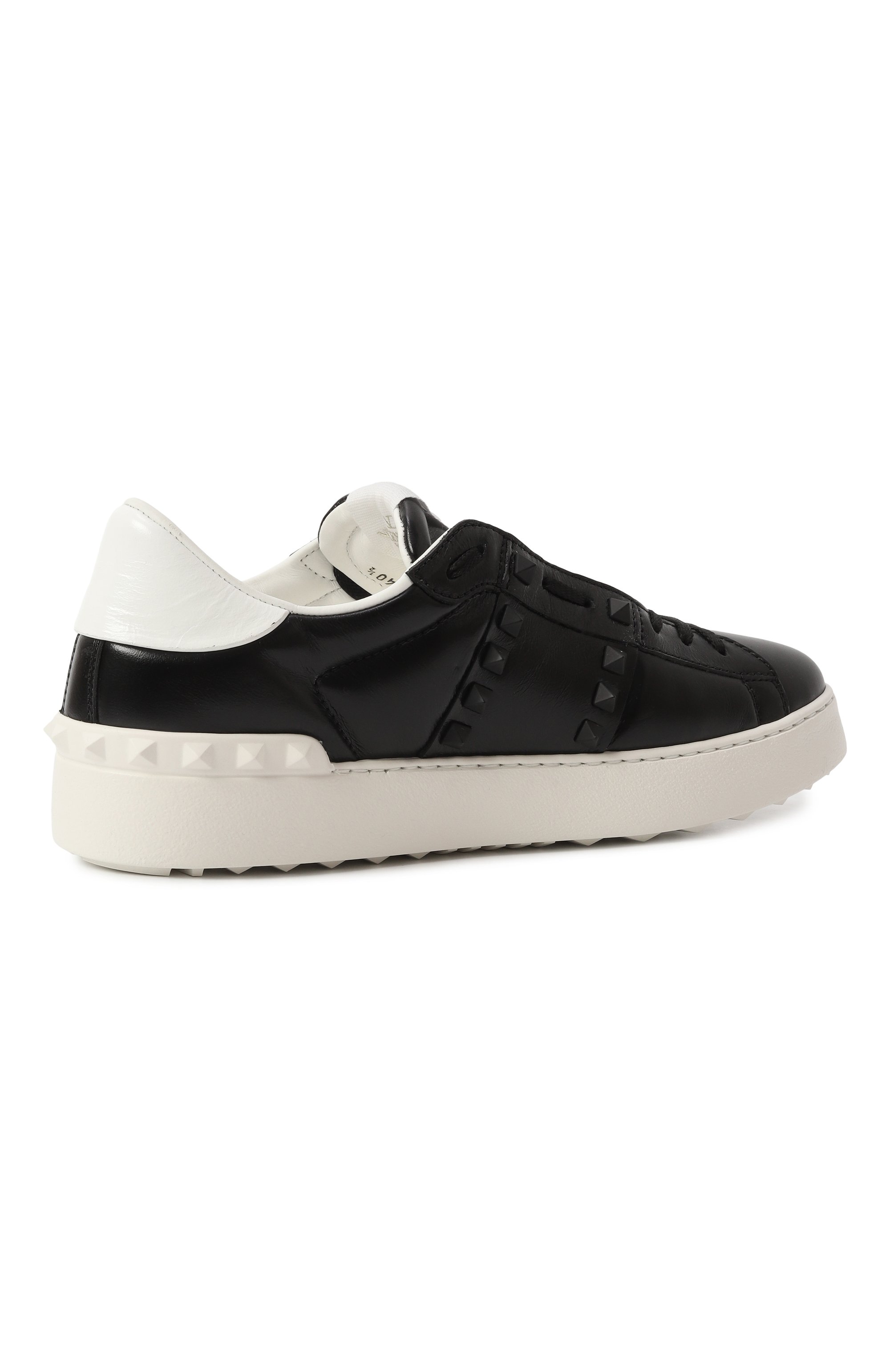 Кожаные кеды rockstud untitled VALENTINO, арт. 5W0S0A01/BGC, фото 5