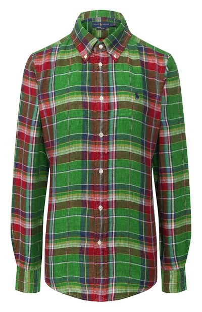 Женская льняная рубашка POLO RALPH LAUREN, арт. 211798167