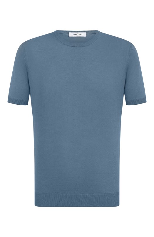 Хлопковый джемпер Gran Sasso 43154/20731 Голубой 43154/20731