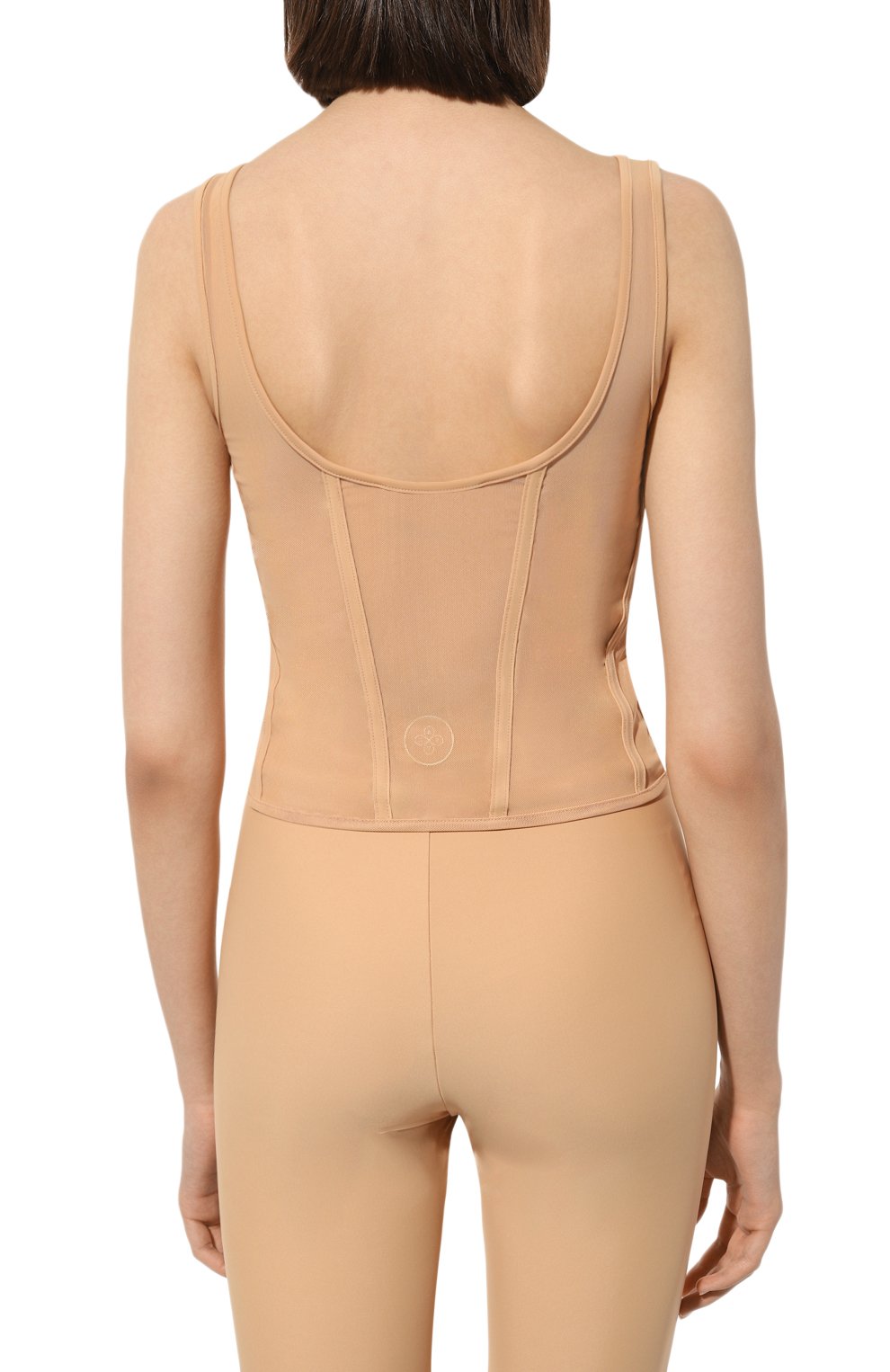 Топ EVERREVER бежевого цвета по цене 5290 руб., арт. RE-T-BO-01, фото 4 Топ EVERREVER, арт. RE-T-BO-01, фото 4