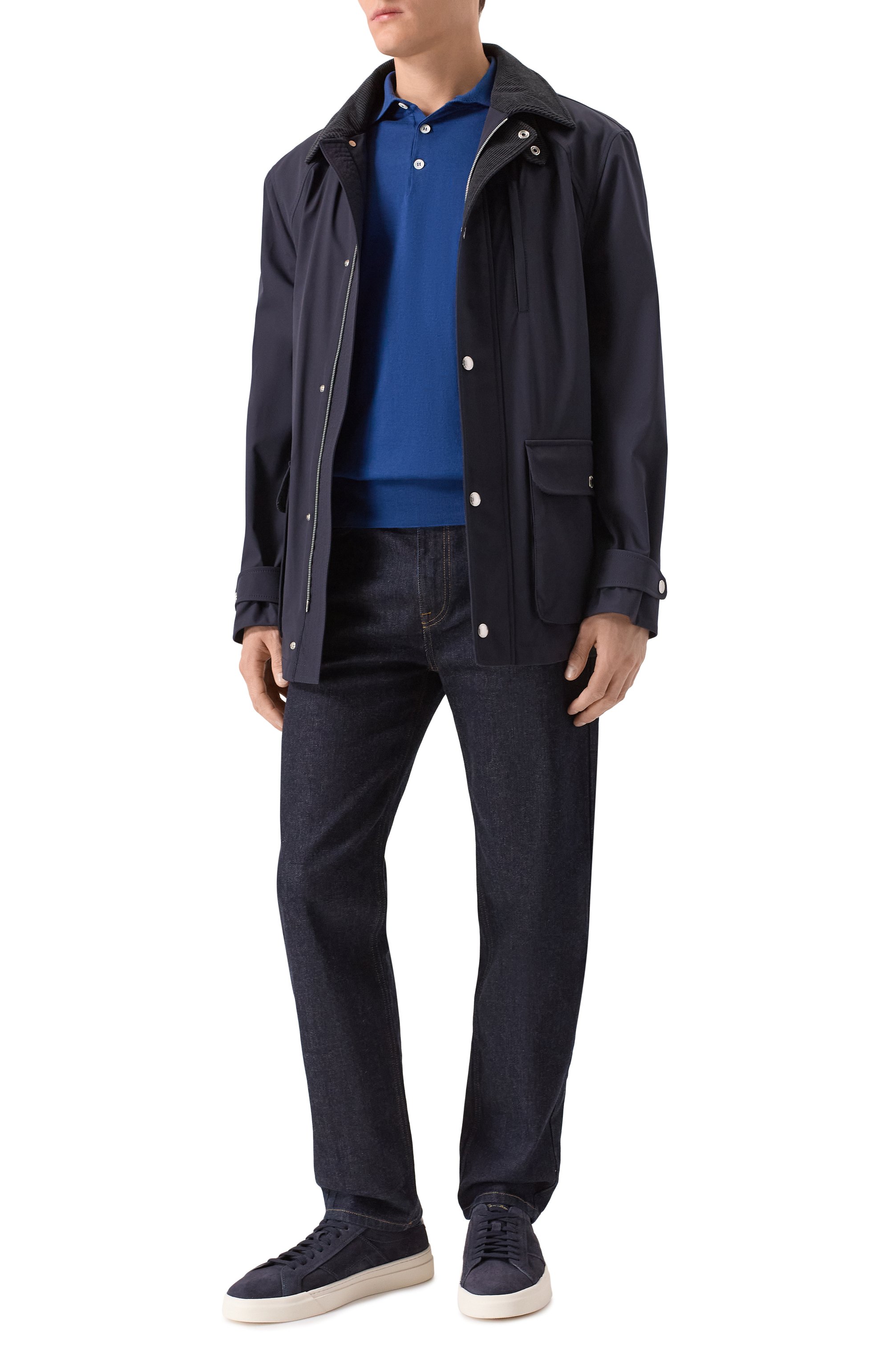 Хлопковое поло BRUNELLO CUCINELLI, арт. M29800125, фото 2