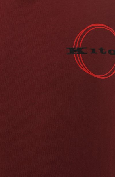 Хлопковая футболка KITON, арт. UMK042110, фото 5